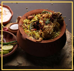 Boneless Gongura chicken Clay Pot Biryani